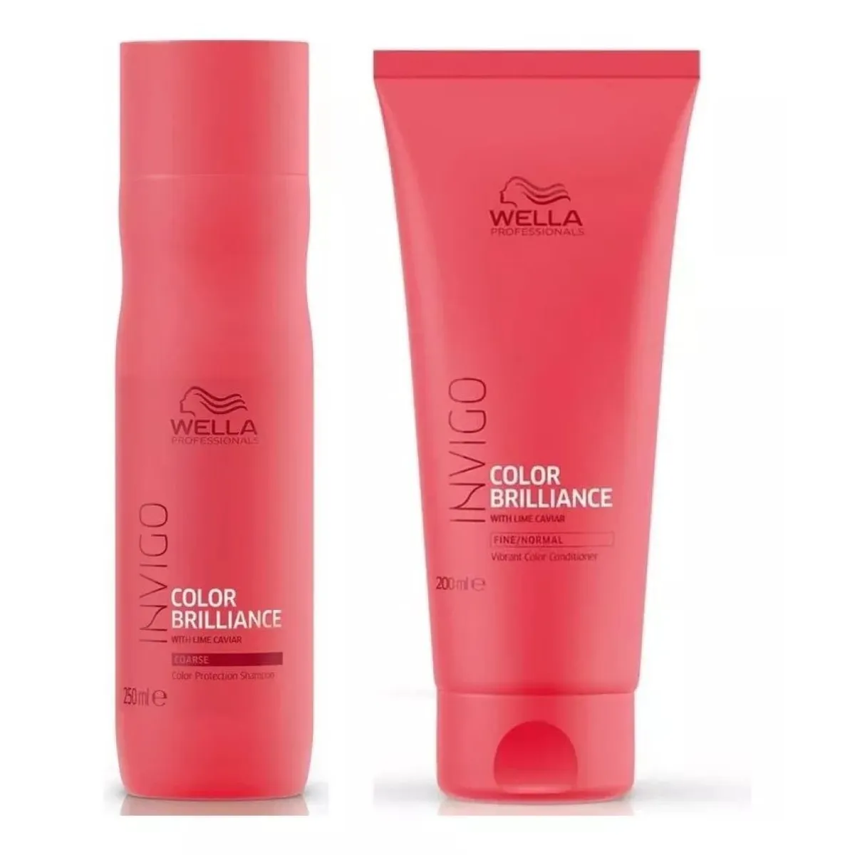 WELLA - Shampoo Y Acondicionador Brilliance Wella 250 Y 200 Ml