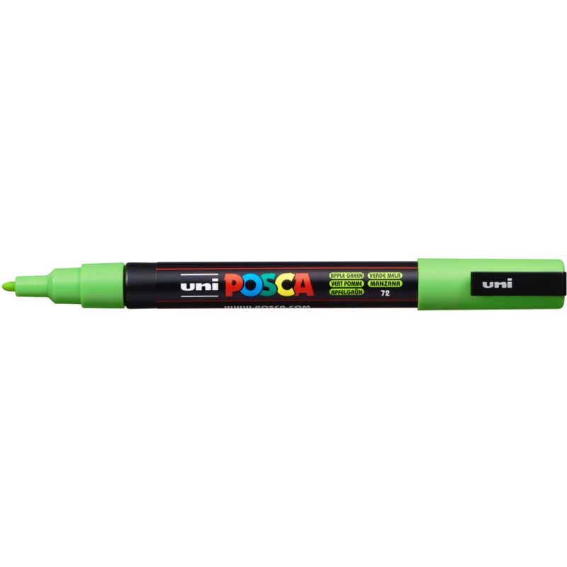 MITSUBISHI - Marcador Acrilico Posca PC-3M Verde Manzana