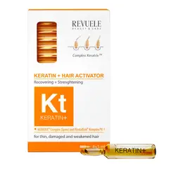 REVUELE - Keratin+ Ampoules Restauración Capilar 8x5 Ml