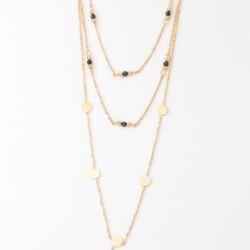 19V69 ITALIA - Collar Doble 19V69 Italia Dorado Mujer