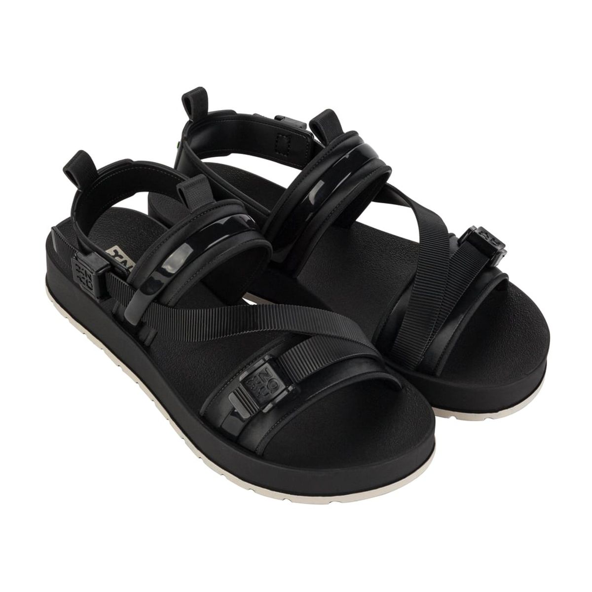 ZAXY - Sandalia Mujer Negro City Zaxy