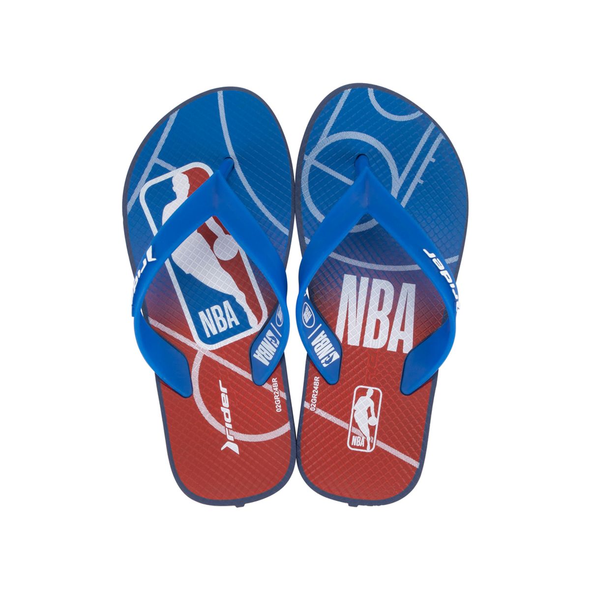 RIDER - Sandalia Niño Azul/Rojo  NBA Feel