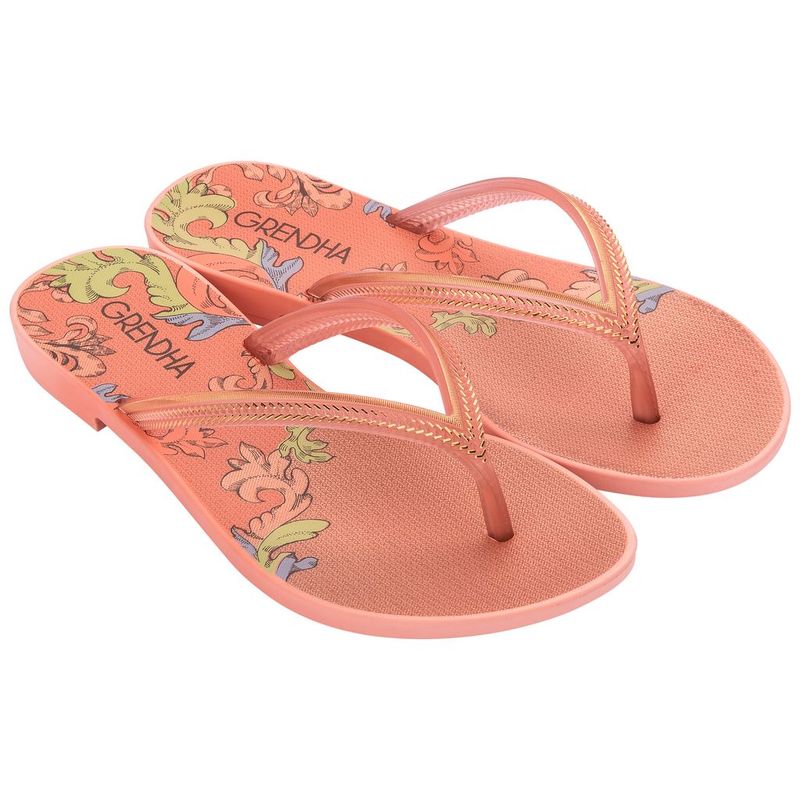 GRENDHA - Sandalia Mujer Naranja  Acai 377 Grendha