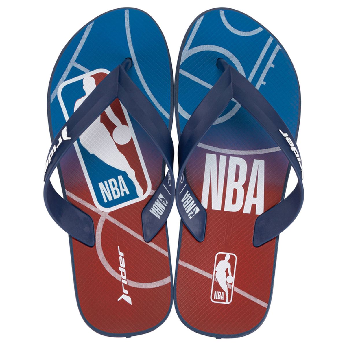 RIDER - Sandalia Hombre Azul/Rojo Feel NBA