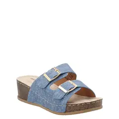 AZALEIA - Sandalia Mujer Riviera Denim