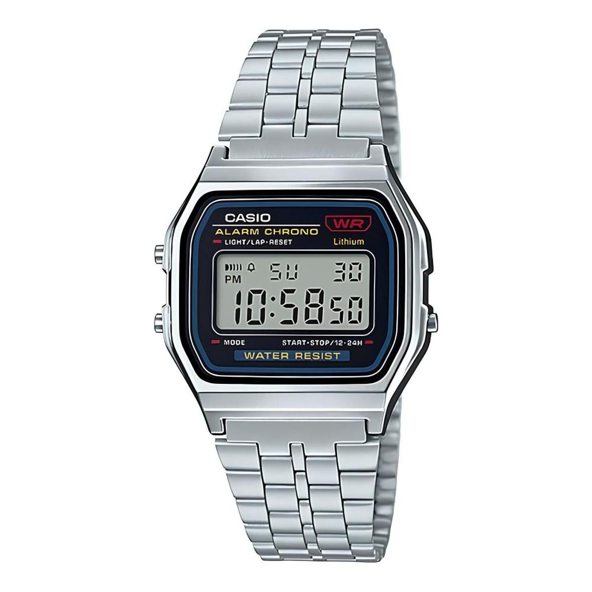 CASIO - Reloj A-159wa-1 Vintage Digital Metal CASIO