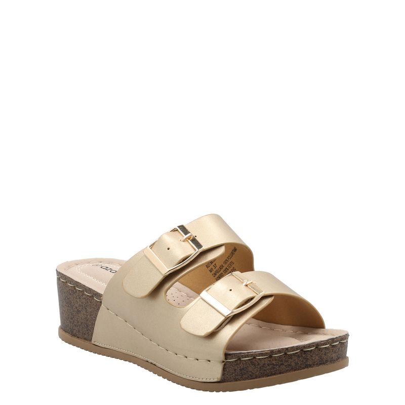AZALEIA - Sandalia Mujer Riviera Dorado AZALEIA.