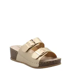 AZALEIA - Sandalia Mujer Riviera Dorado AZALEIA.