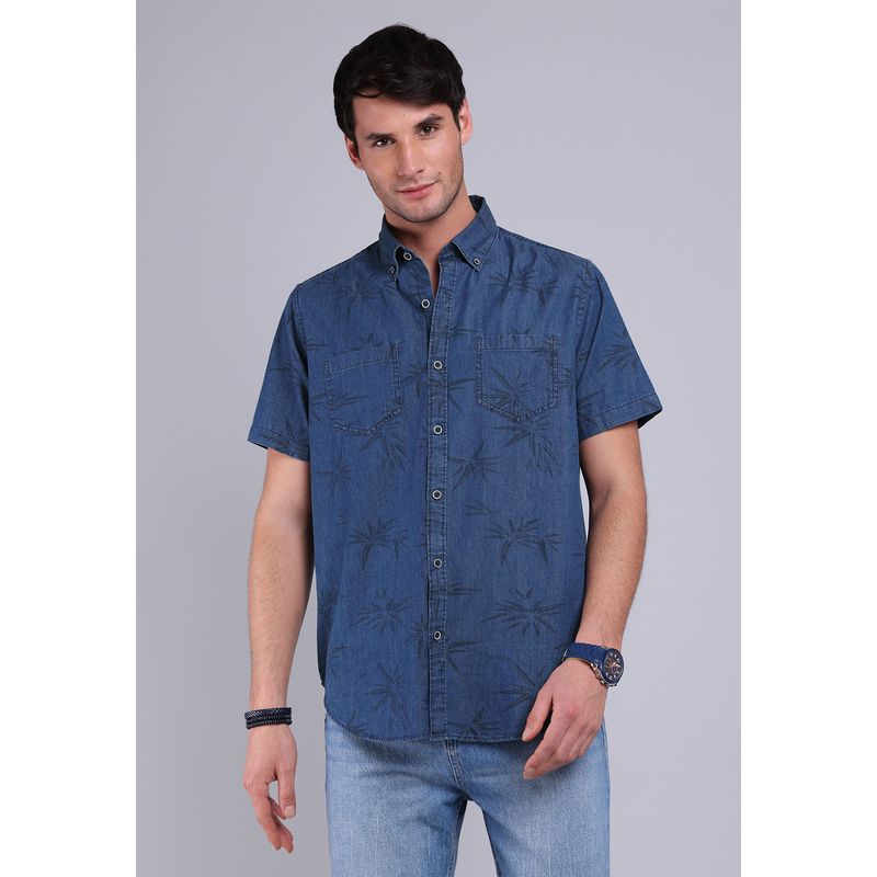 SOVIET - Camisa Denim Manga Corta Soviet SOVIET