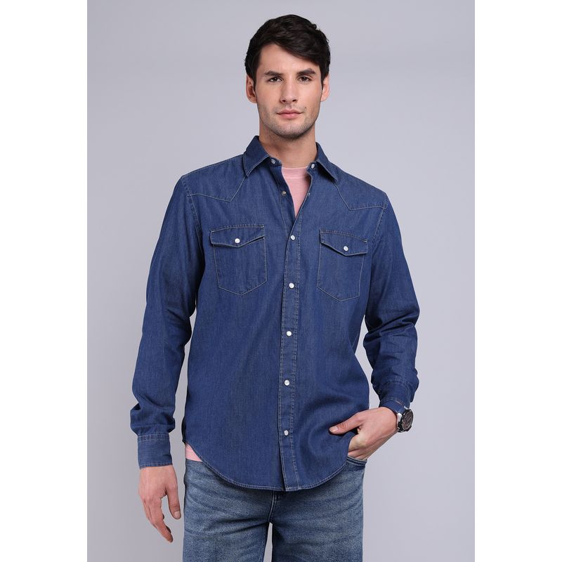 SOVIET - Camisa Denim Manga Larga Soviet SOVIET