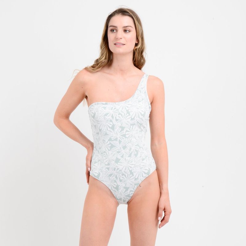 O'NEILL - TRAJE DE BAÑO ENTERO HALFMOON  SWIM  AZUL CLARO / PASTEL