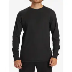 BILLABONG - Polera Hombre Essential Thermal Negra