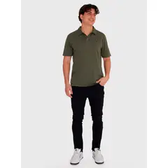 BILLABONG - Polera Manga Corta Hombre Polo Classic Verde