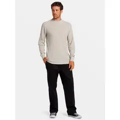 BILLABONG - Polera Hombre Essential Thermal Blanca