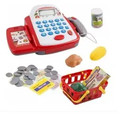 GENERICO - Caja Registradora Juguete Para Niños Con Accesorios Y Sonido