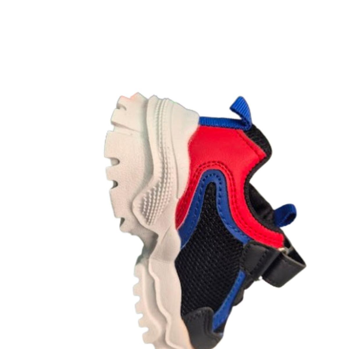 VINNYS OUTLET - Zapatilla Urbana Niño Negro Velcro