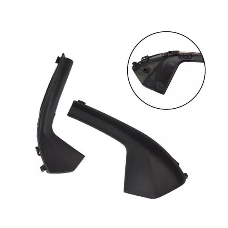 GENERICO - Par Molduras Parabrisas Compatible Con Nissan Tiida 2005-10