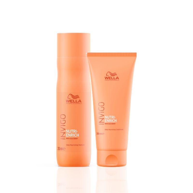 WELLA - Shampoo Y Acondicionador Nutrición Enrich Wella 250 Y 200 Ml