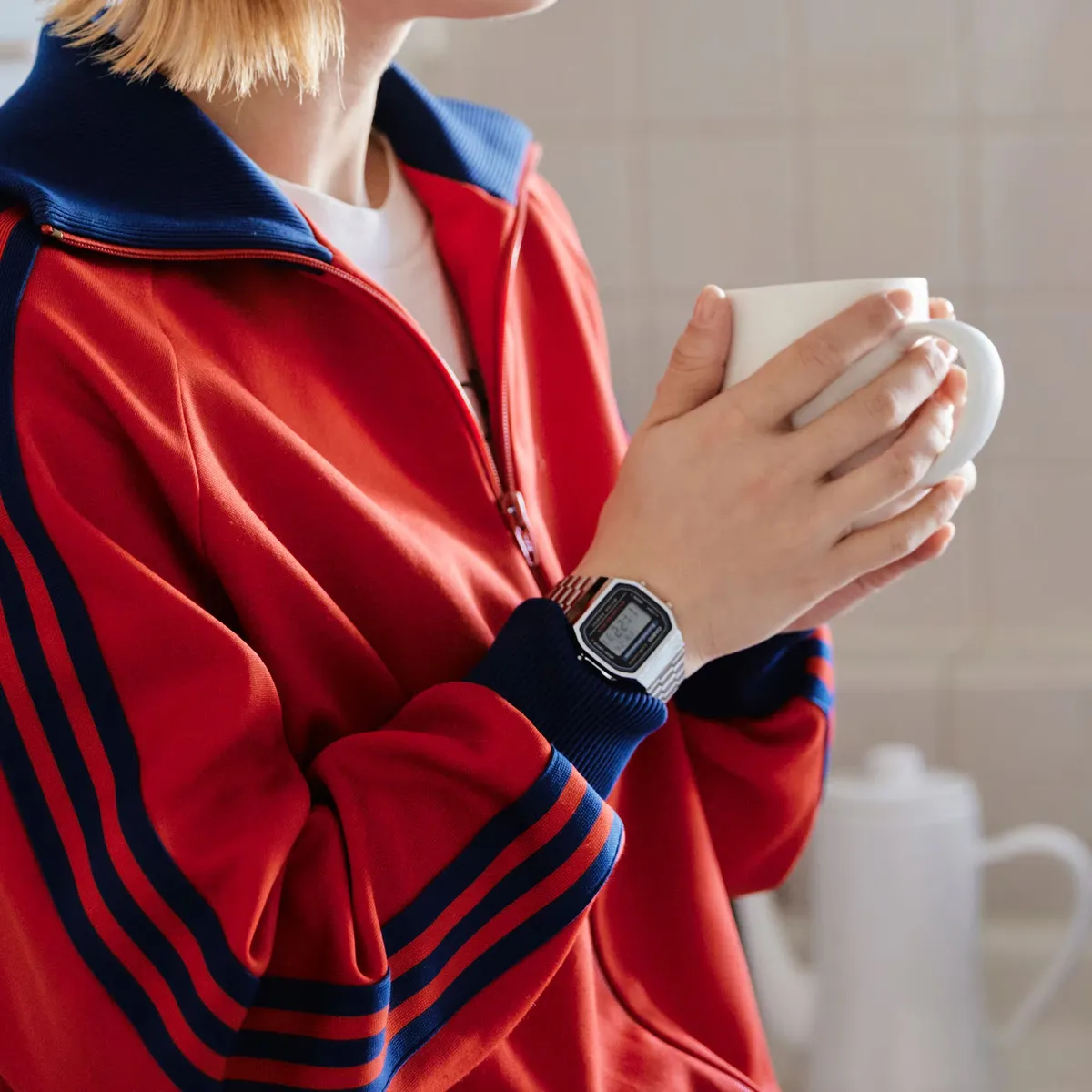 CASIO - Reloj A-168WA-1 Unisex Digital Acero