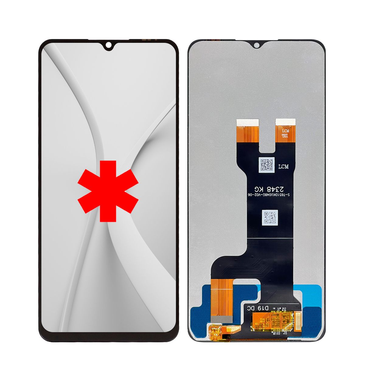 GENERICO - Pantalla Compatible con ZTE Blade A73 5G