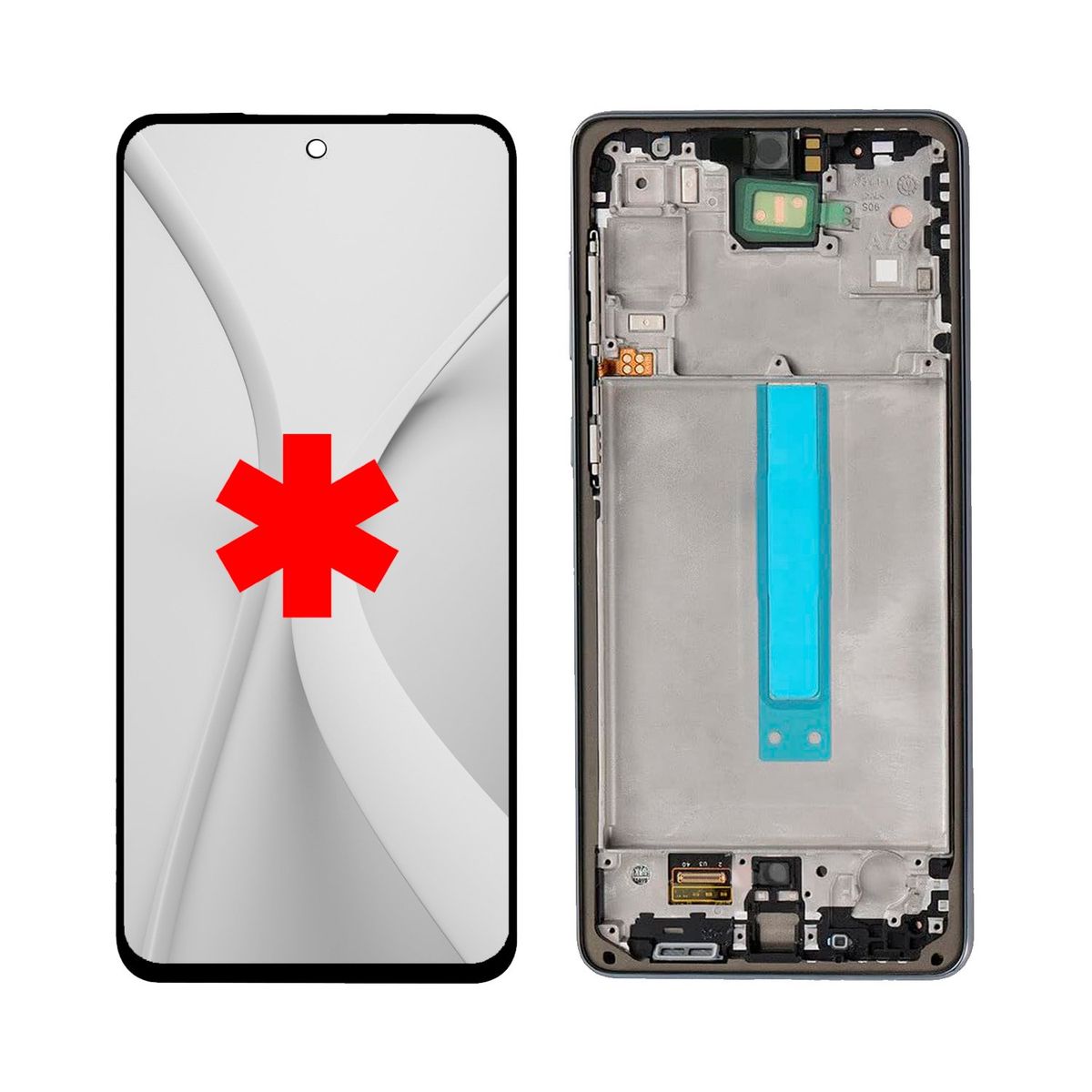 GENERICO - Pantalla Compatible con Samsung A73 5G