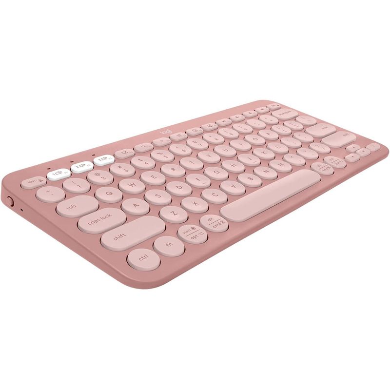 LOGITECH - Logitech Pebble Keys 2 K380s Bluetooth ROSA