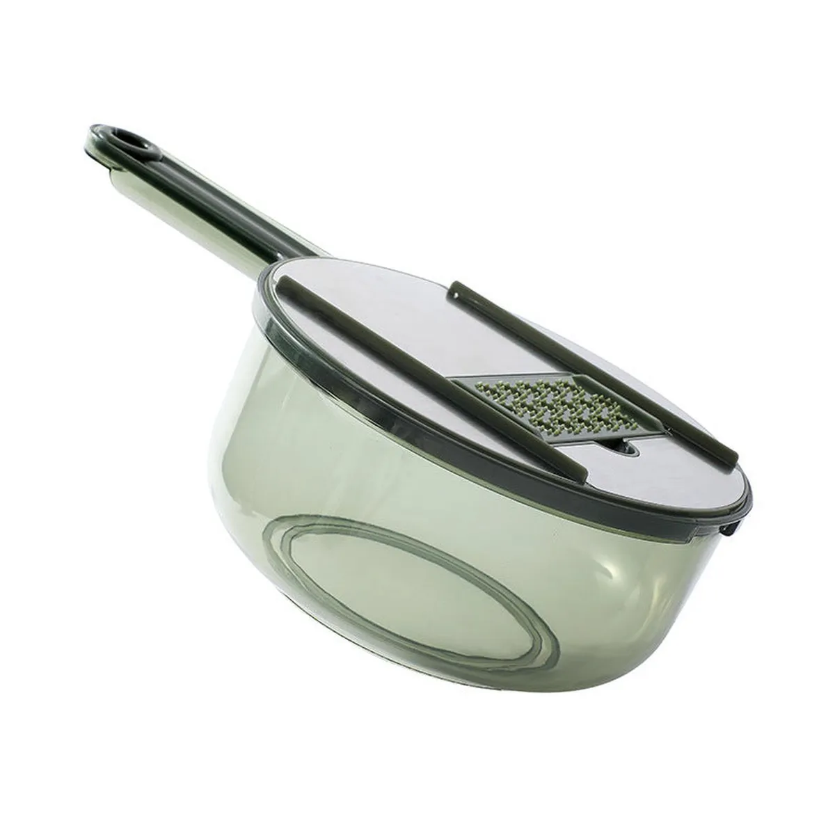 ELEONOR - Mandolina Rallador Colador Multiples Cuchillas Acero - Verde