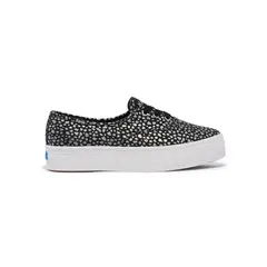 KEDS - Zapatilla Negra Mujer Point Canvas