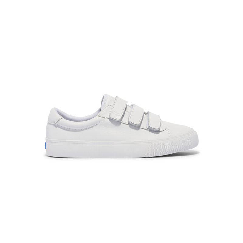 KEDS - Zapatilla Cuero Blanca Mujer Jump Kick V KEDS
