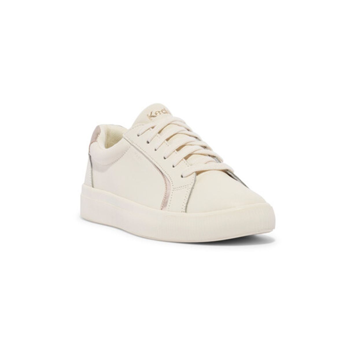 KEDS - Zapatilla Cuero Beige Mujer Pursuit Lace Up KEDS