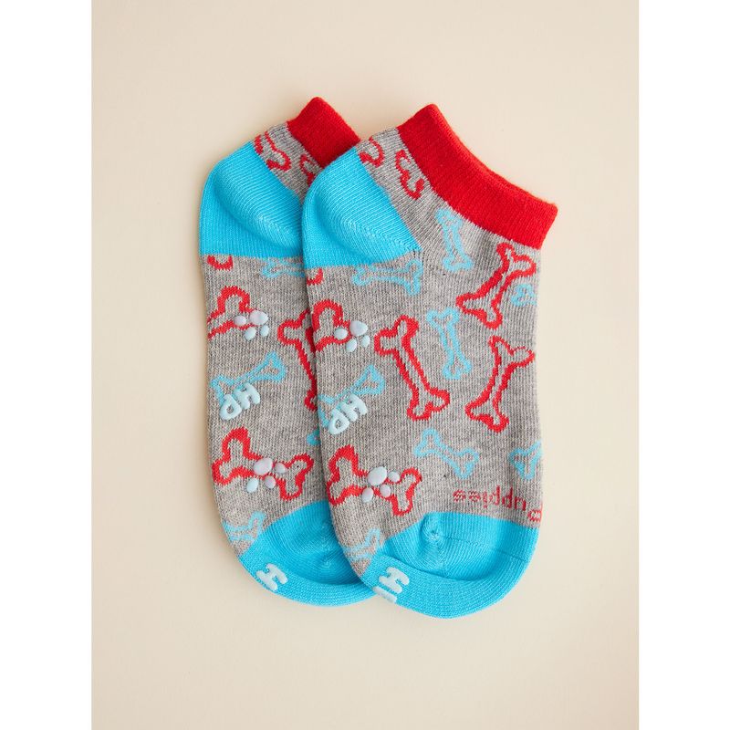 HUSH PUPPIES - Calcetin Gris PeBone Niño HUSH PUPPIES