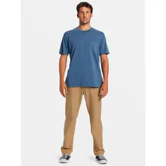 BILLABONG - Polera Hombre Essential Thermal Azul