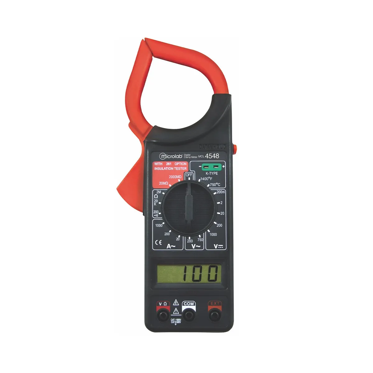 MICROLAB - Multitester De Tenazas Con Temperatura - SC