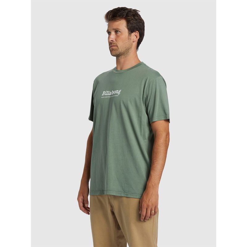 BILLABONG - Polera Hombre Throwback Verde BILLABONG