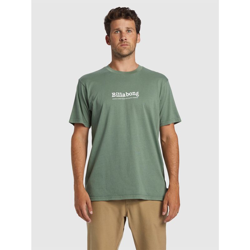 BILLABONG - Polera Hombre Throwback Verde BILLABONG