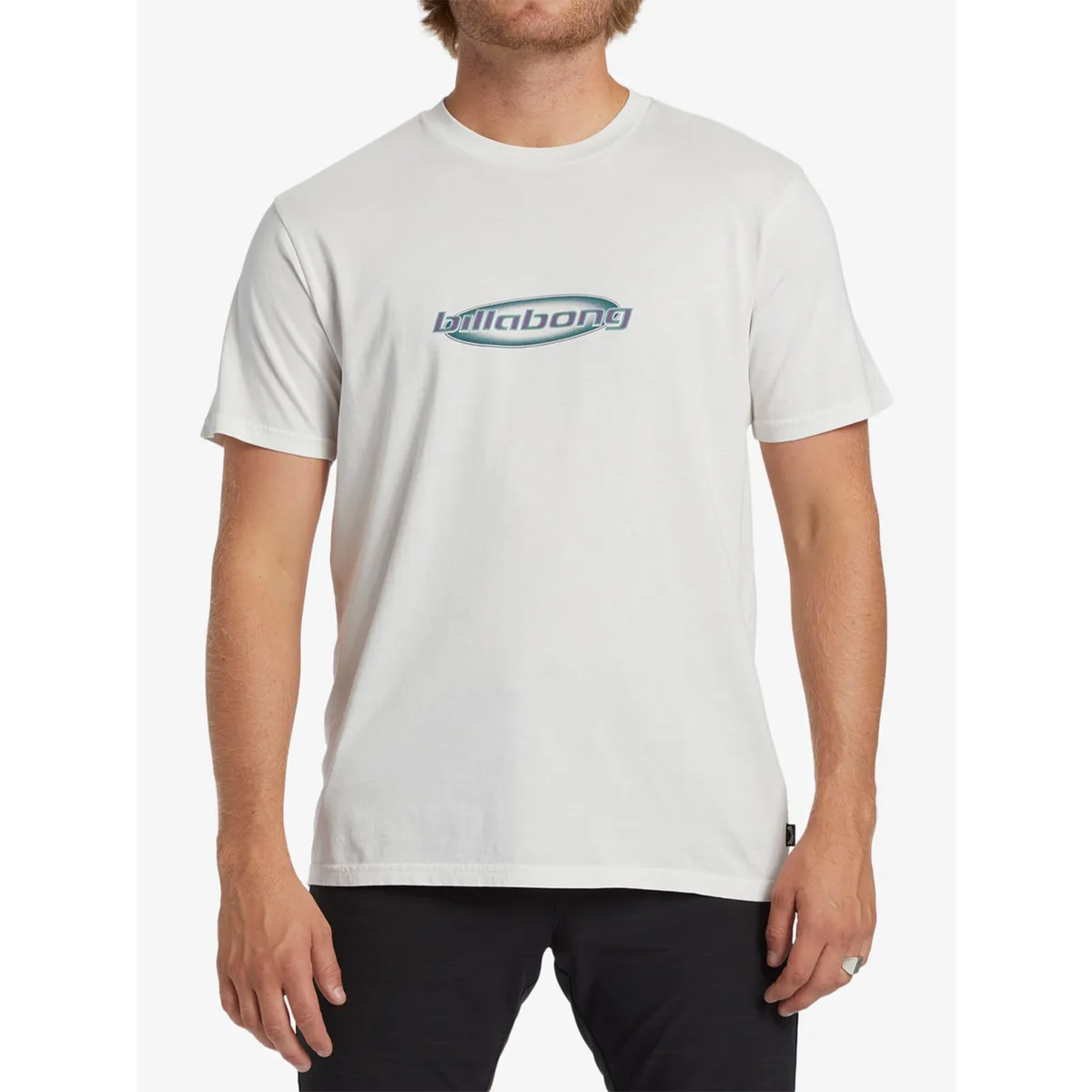 BILLABONG - Polera Hombre Throwback Blanca BILLABONG