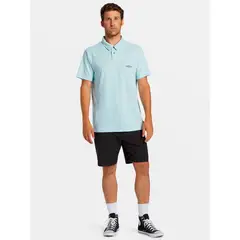 BILLABONG - Polera Hombre Polo Offshore Celeste