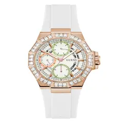 GUESS - Reloj Gw0695L3 Selene Cuarzo Blanco