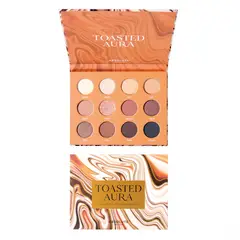 ABSOLUTE NEW YORK - Paleta De Sombras Toasted Aura 12 Color Book