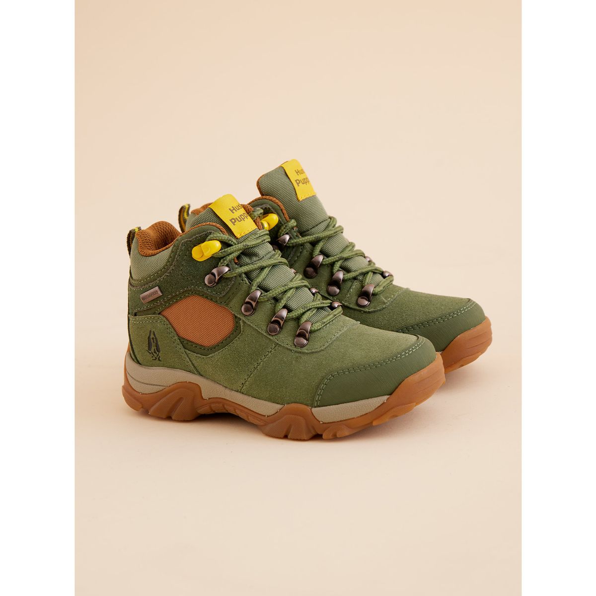 HUSH PUPPIES - Botín Verde Niño Tezard (30-34) HUSH PUPPIES