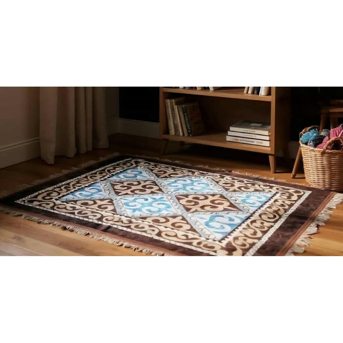 GENERICO - ALFOMBRA PERSAS "TIPO A"  CON ANTIDESLIZANTE Y DISEÑOS EN ALTO RELIEVE