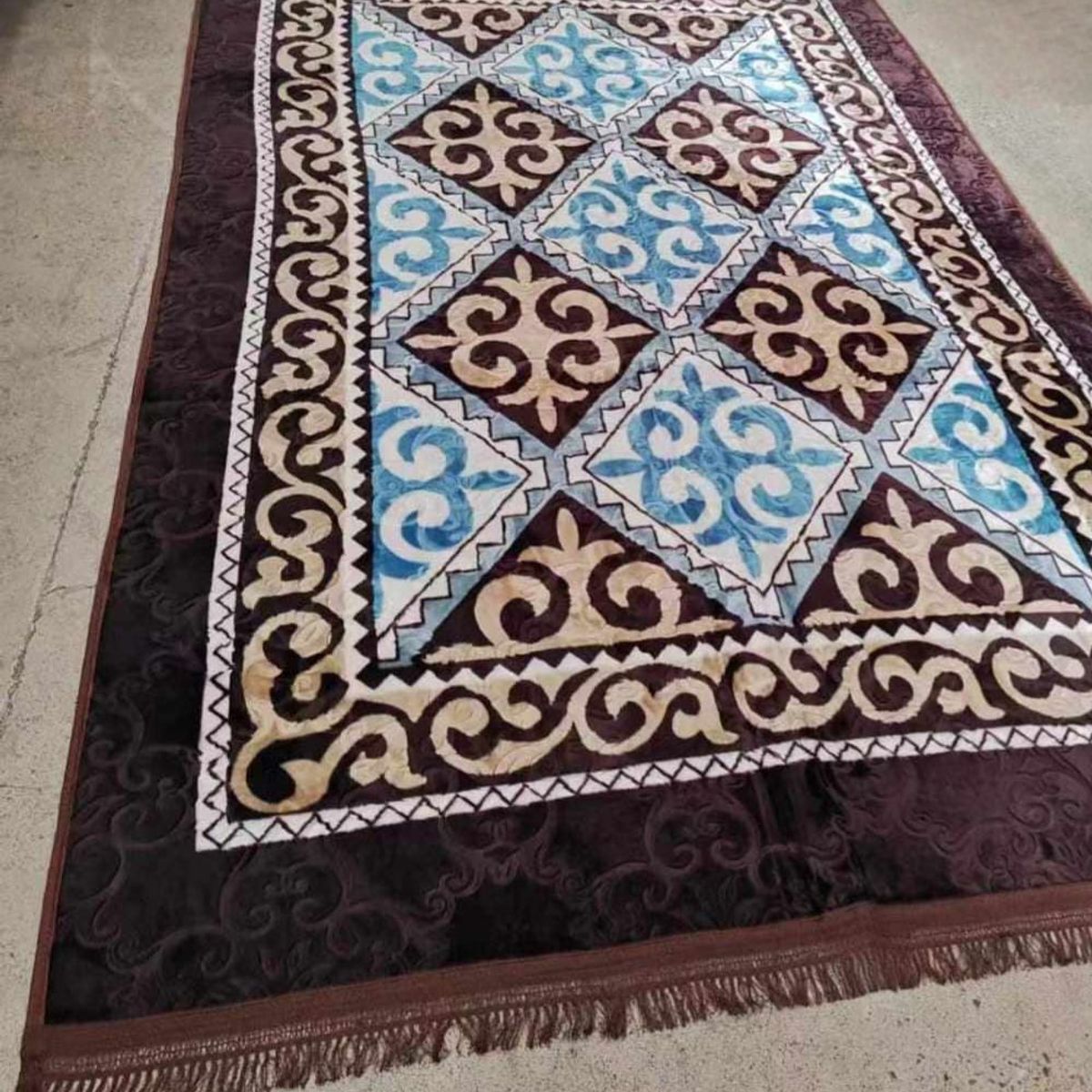 GENERICO - ALFOMBRA PERSAS "TIPO A"  CON ANTIDESLIZANTE Y DISEÑOS EN ALTO RELIEVE