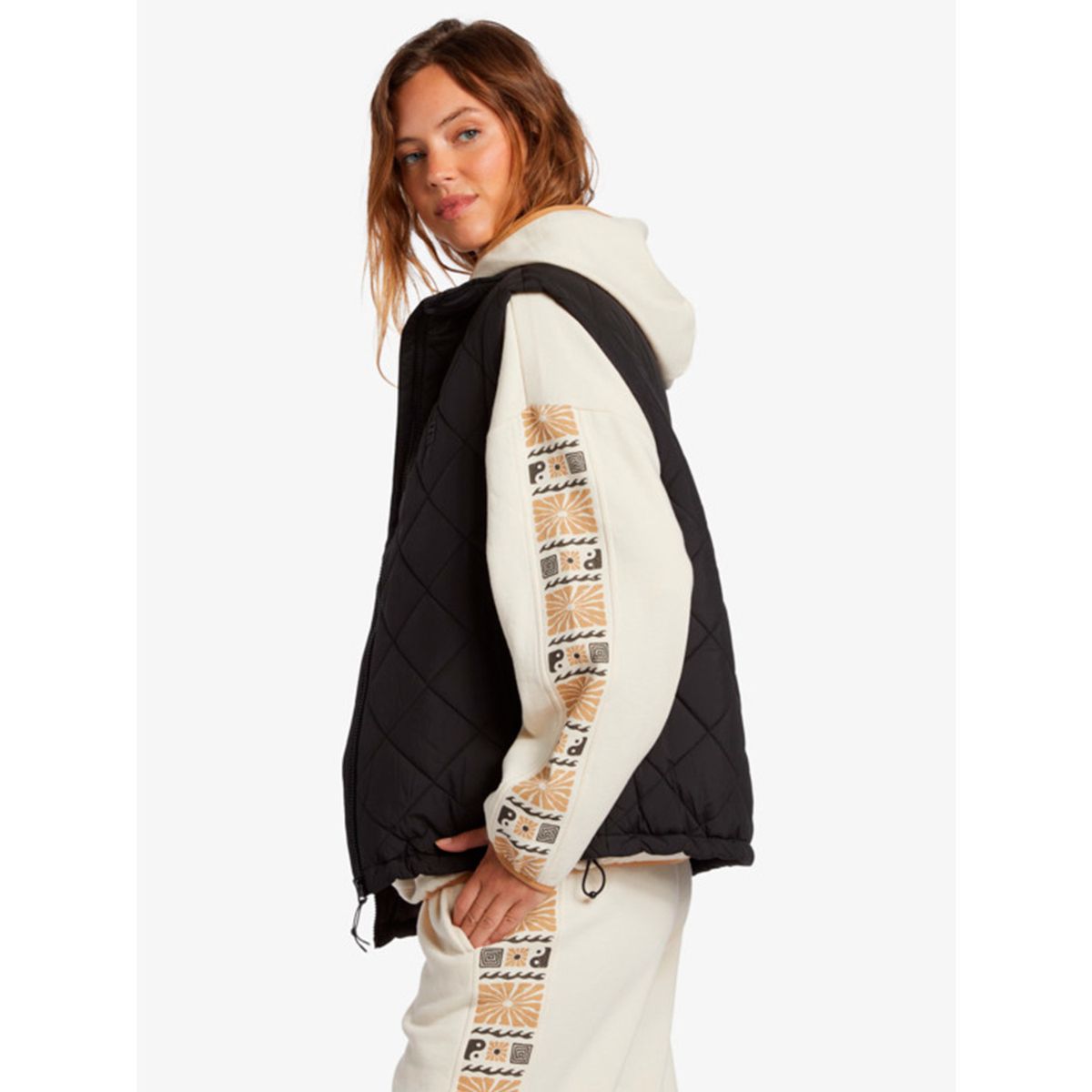 BILLABONG - Parka Mujer Transport Negra A/Div Negro BILLABONG.