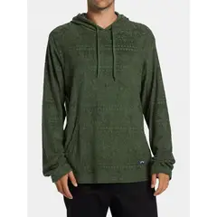 BILLABONG - Polerón Hombre Flecker Jacquard Verde