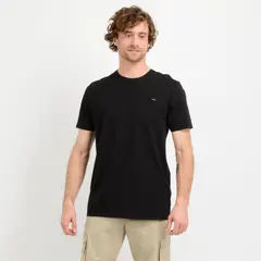 O'NEILL - POLERA MANGA CORTA EAST CLIFF NEGRO