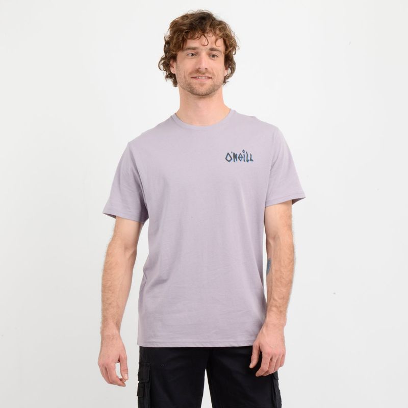 O'NEILL - POLERA MANGA CORTA KA FRAMED  MORADO