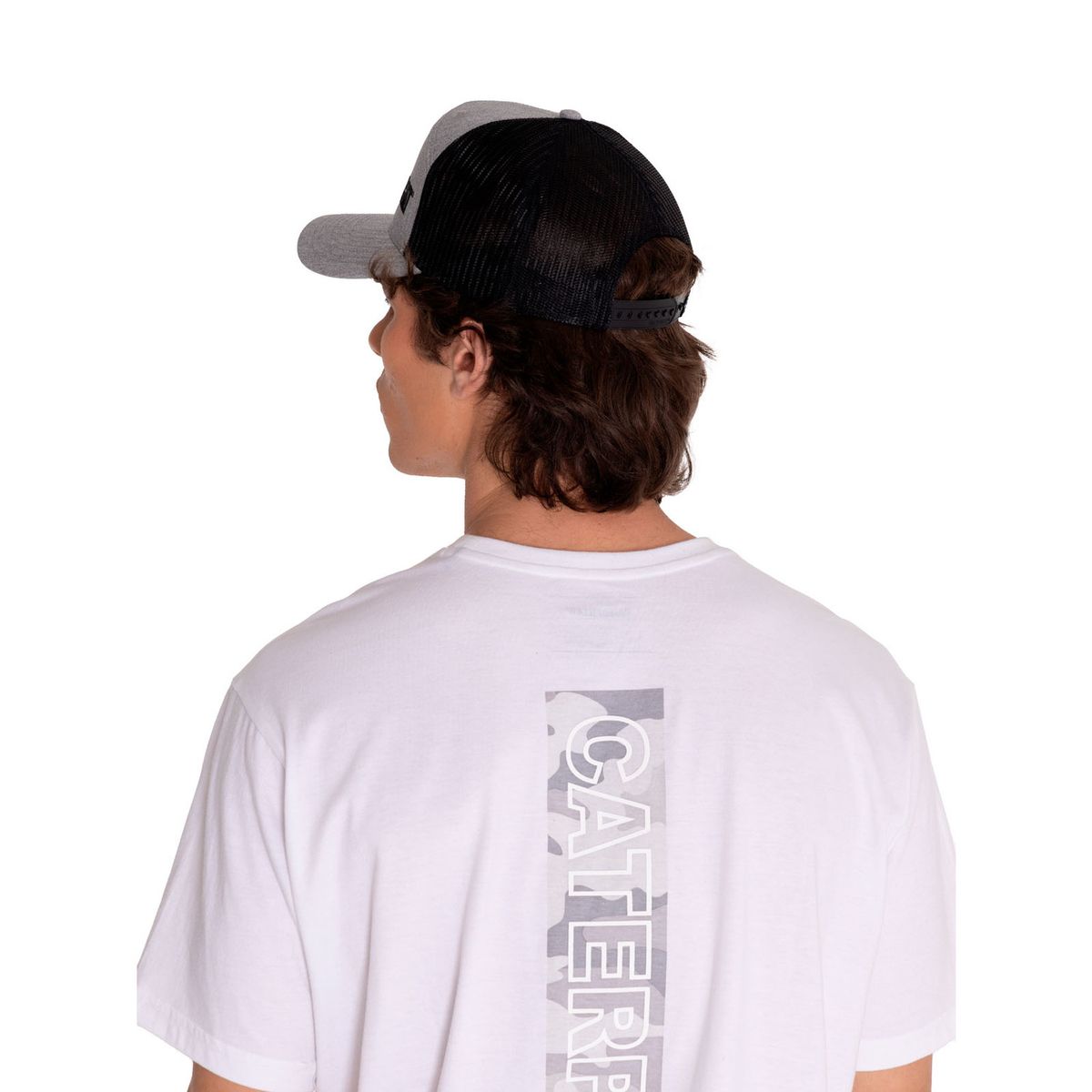 CAT - Jockey Gris Foundation 6 Panel H Hombre CAT