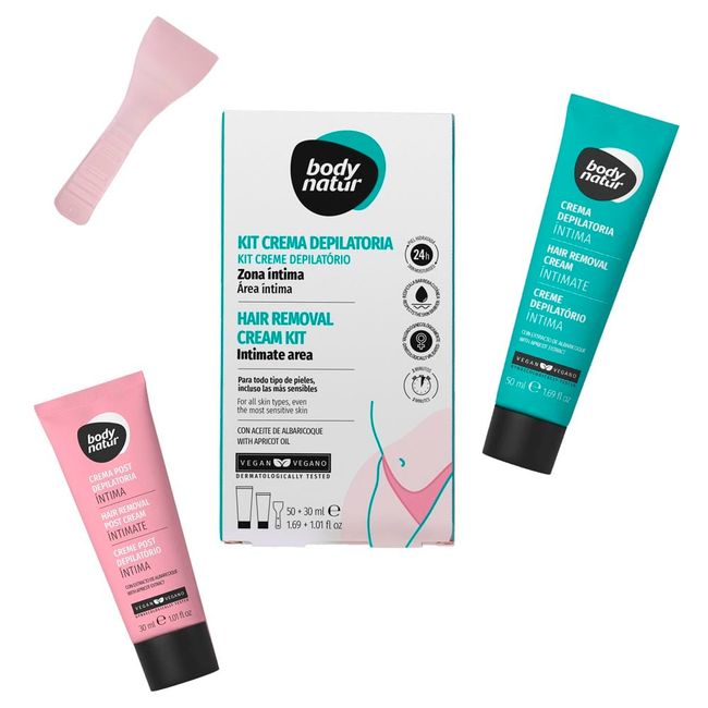 BODY NATUR - Crema Depilatoria Zona Intima Mujer