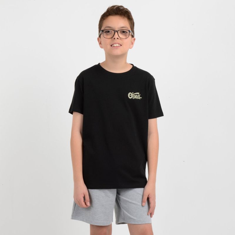 O'NEILL - POLERA MANGA CORTA FIRST IN  NEGRO