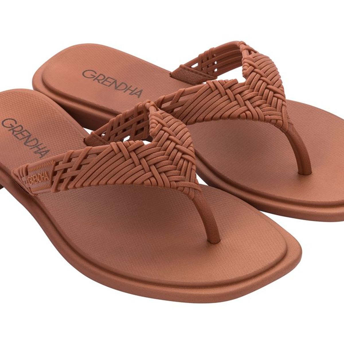 GRENDHA - Sandalia Mujer Marrón Eco 375 Grendha